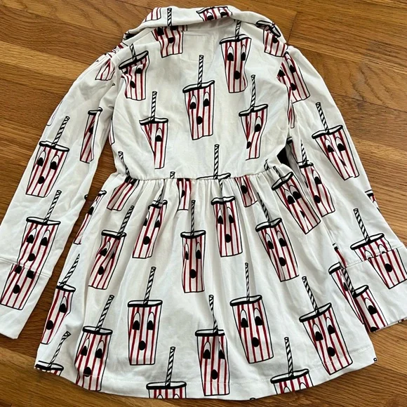 Hugo Loves Tiki Soda Collared Dress nwot - Picture 3 of 3